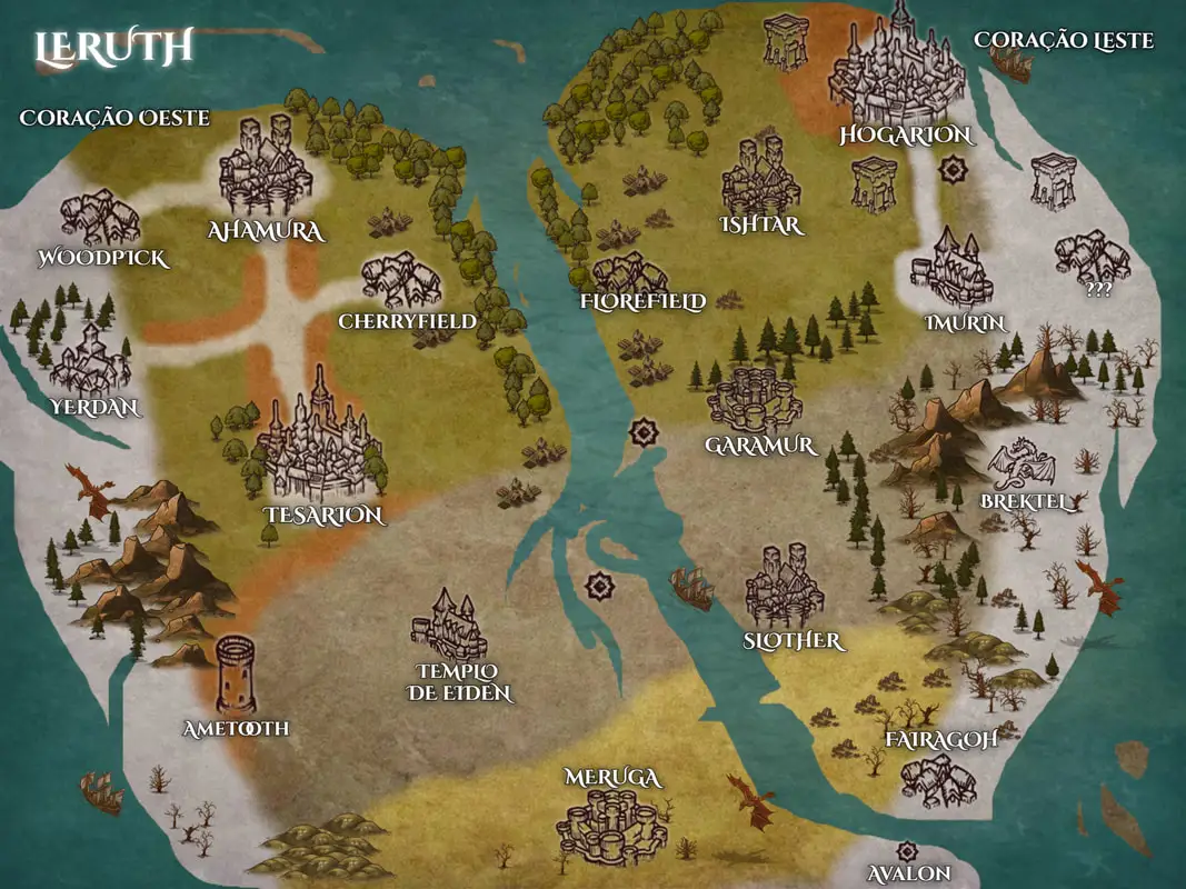 Mapa de Leruth